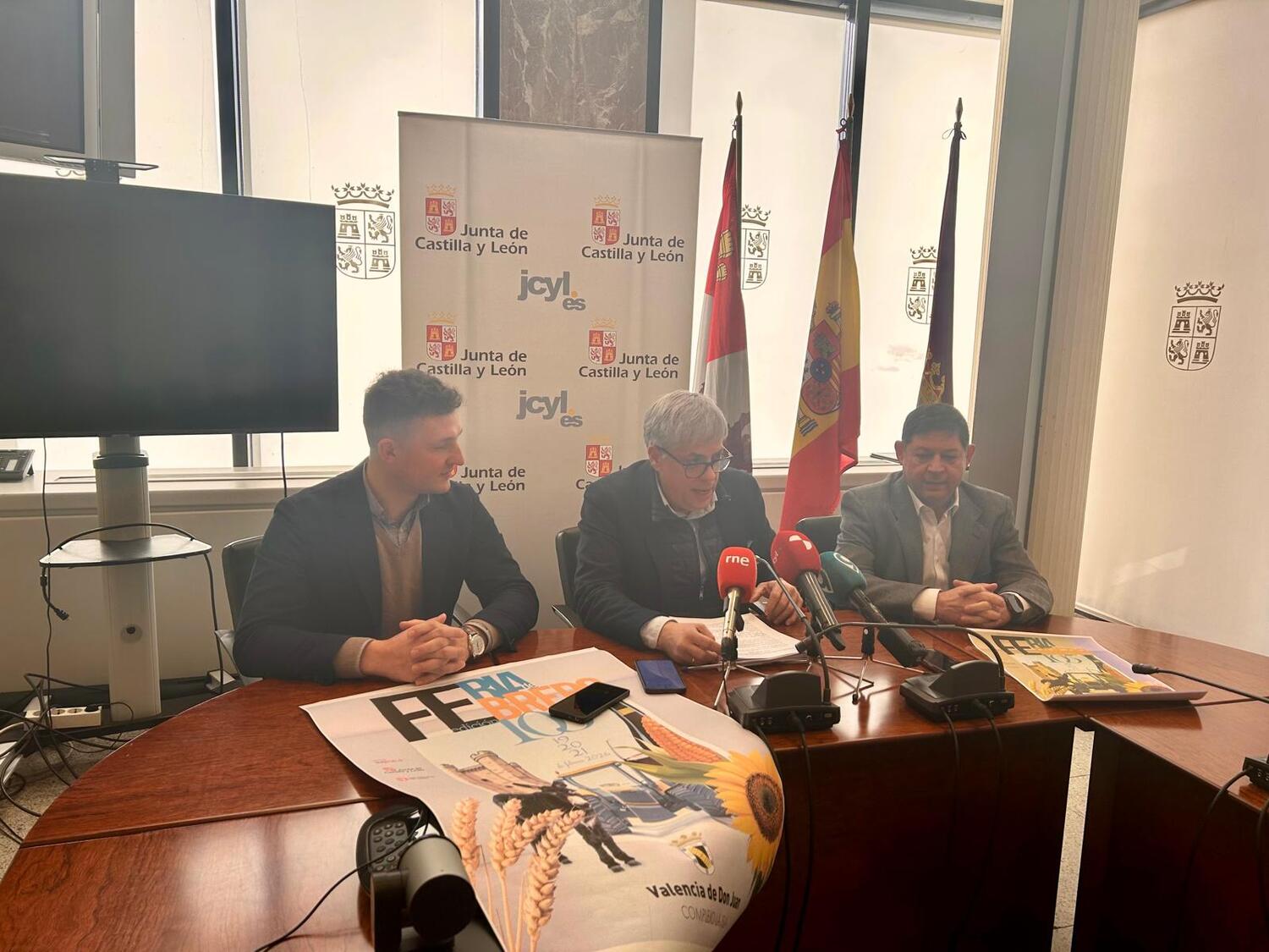 Presentación de la Feria Febrero de Valencia de Don Juan