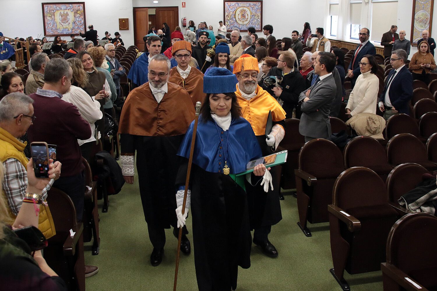 Investidura de Sergio Boixo y César de la Fuente Núñez como nuevos doctores ‘honoris causa’ por la Universidad de León | Peio García / ICAL Investidura de Sergio Boixo y César de la Fuente Núñez como nuevos doctores ‘honoris causa’ por la Universidad de León | Peio García / ICAL
