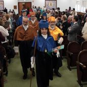 Investidura de Sergio Boixo y César de la Fuente Núñez como nuevos doctores ‘honoris causa’ por la Universidad de León | Peio García / ICAL