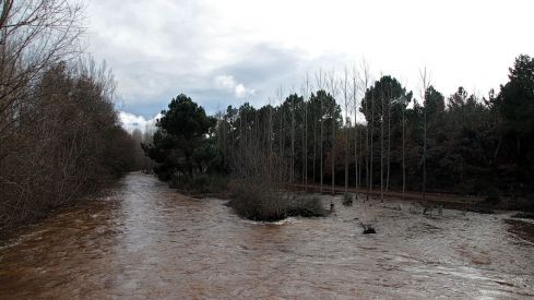 Estado de Castrillos de Cepeda tras las inundaciones generadas por la crecida del río Tuerto | Peio García / ICAL