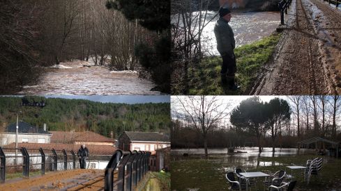 Estado de Castrillos de Cepeda tras las inundaciones generadas por la crecida del río Tuerto | Peio García / ICAL