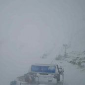 El temporal paraliza el esquí en León: Cerradas San Isidro y Leitariegos ante las fuertes rachas de viento