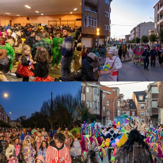 Más de 400 personas disfrutan del Carnaval en La Virgen del Camino