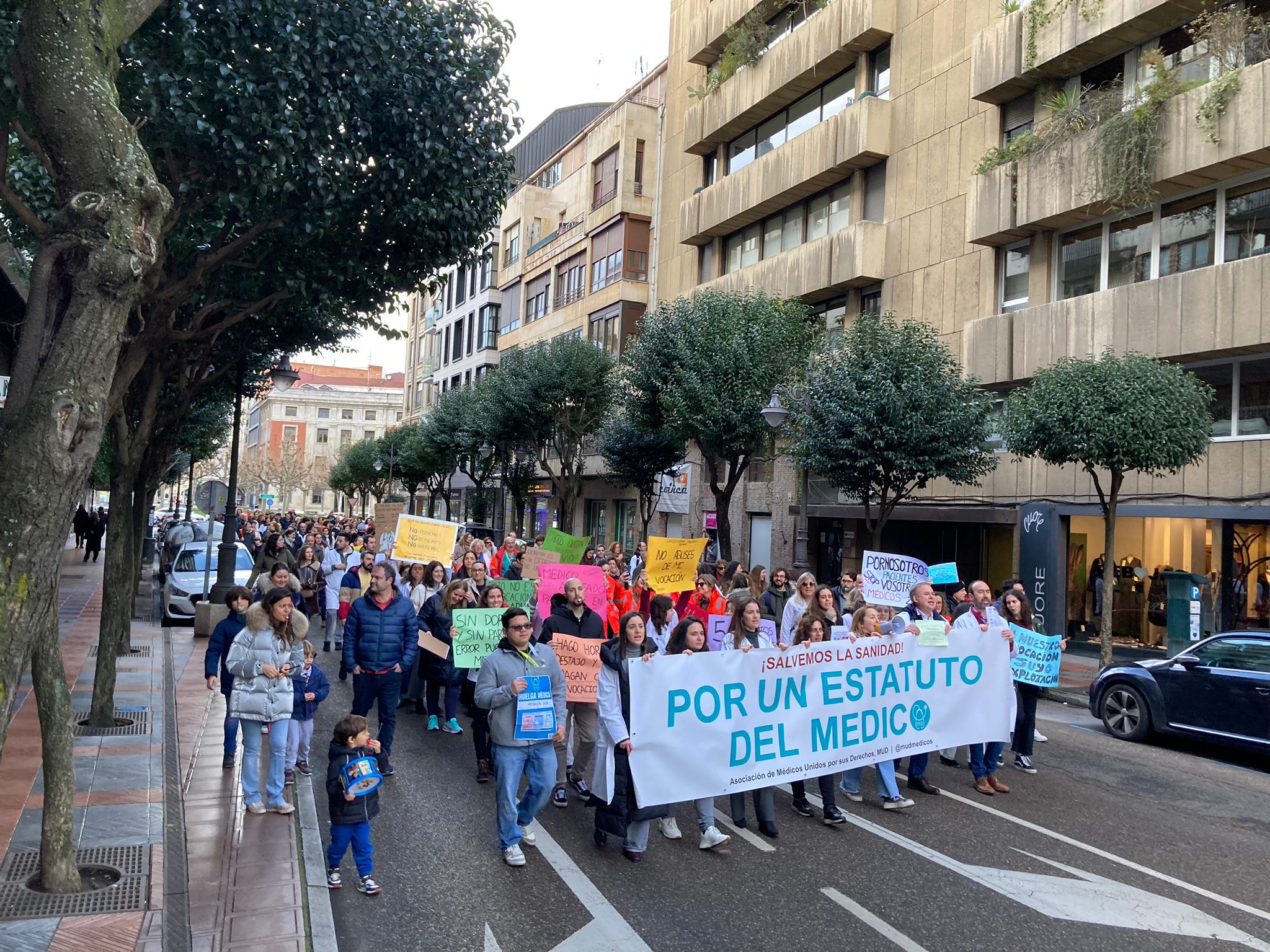 Movilización de los médicos contra el Estatuto Marco que promueve el Ministerio de Sanidad | ICAL