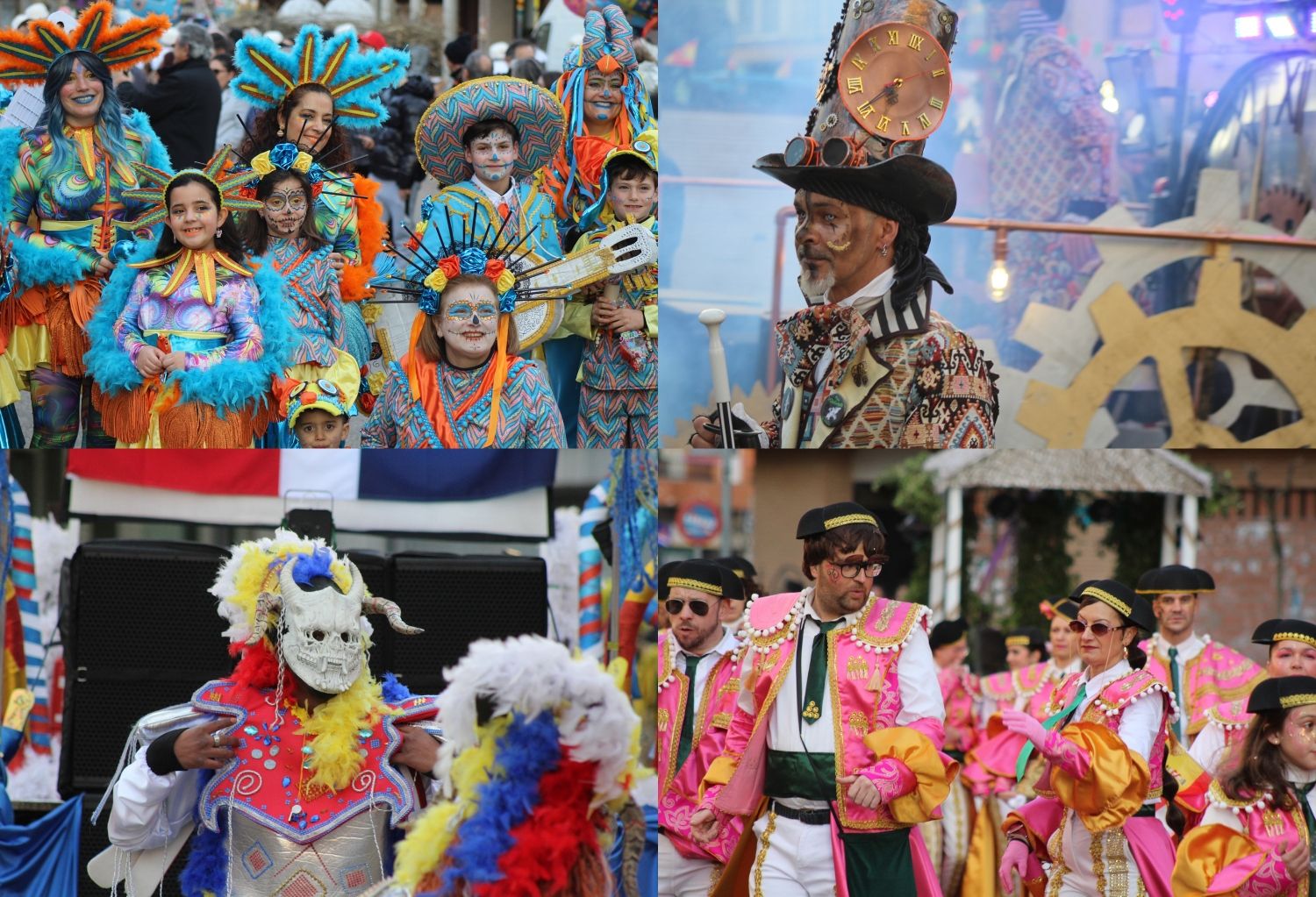 Una explosión de color conquista las calles de La Bañeza con el Gran Desfile de Carnaval