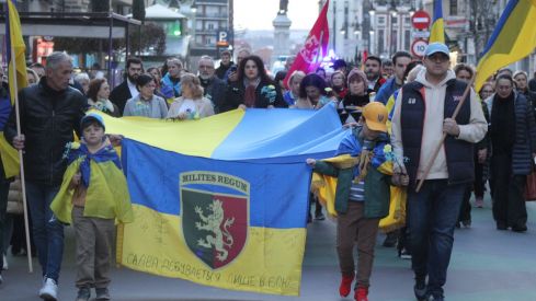 León vuelve a alzar la voz por Ucrania: "La guerra sigue siendo muy cruel" | José Martín