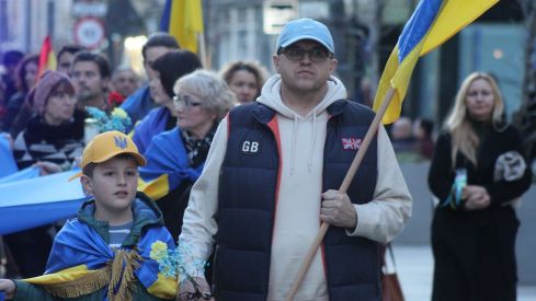 León mantiene viva la esperanza de Ucrania para librarse de la invasión rusa | José Martín León mantiene viva la esperanza de Ucrania para librarse de la invasión rusa | José Martín