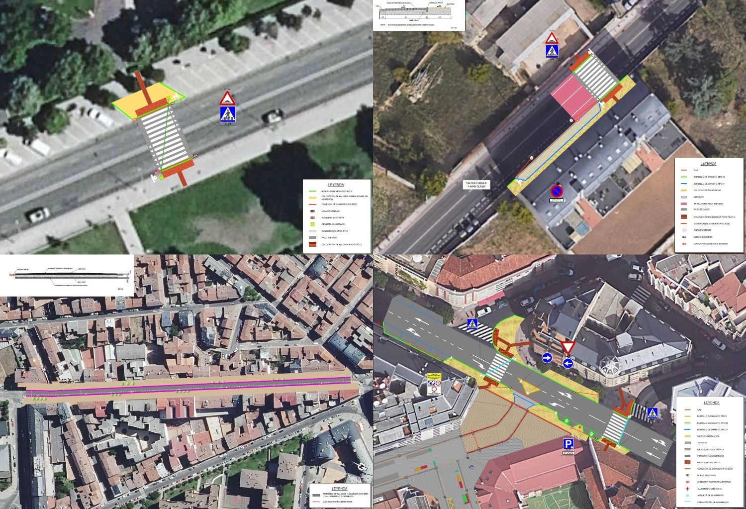 El Ayuntamiento de León invertirá 500.000 euros en mejorar la movilidad peatonal en varios barrios