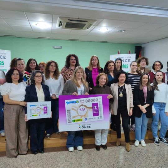 La ONCE dedica once millones de cupones a la igualdad salarial y al Día Internacional de las Mujeres La ONCE dedica once millones de cupones a la igualdad salarial y al Día Internacional de las Mujeres