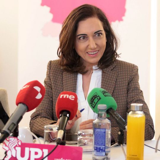 Alicia Gallego (UPL) exige leyes e inversiones: “No queremos ser consejeros, no queremos cargos” | Peio García / ICAL Alicia Gallego (UPL) exige leyes e inversiones: “No queremos ser consejeros, no queremos cargos” | Peio García / ICAL
