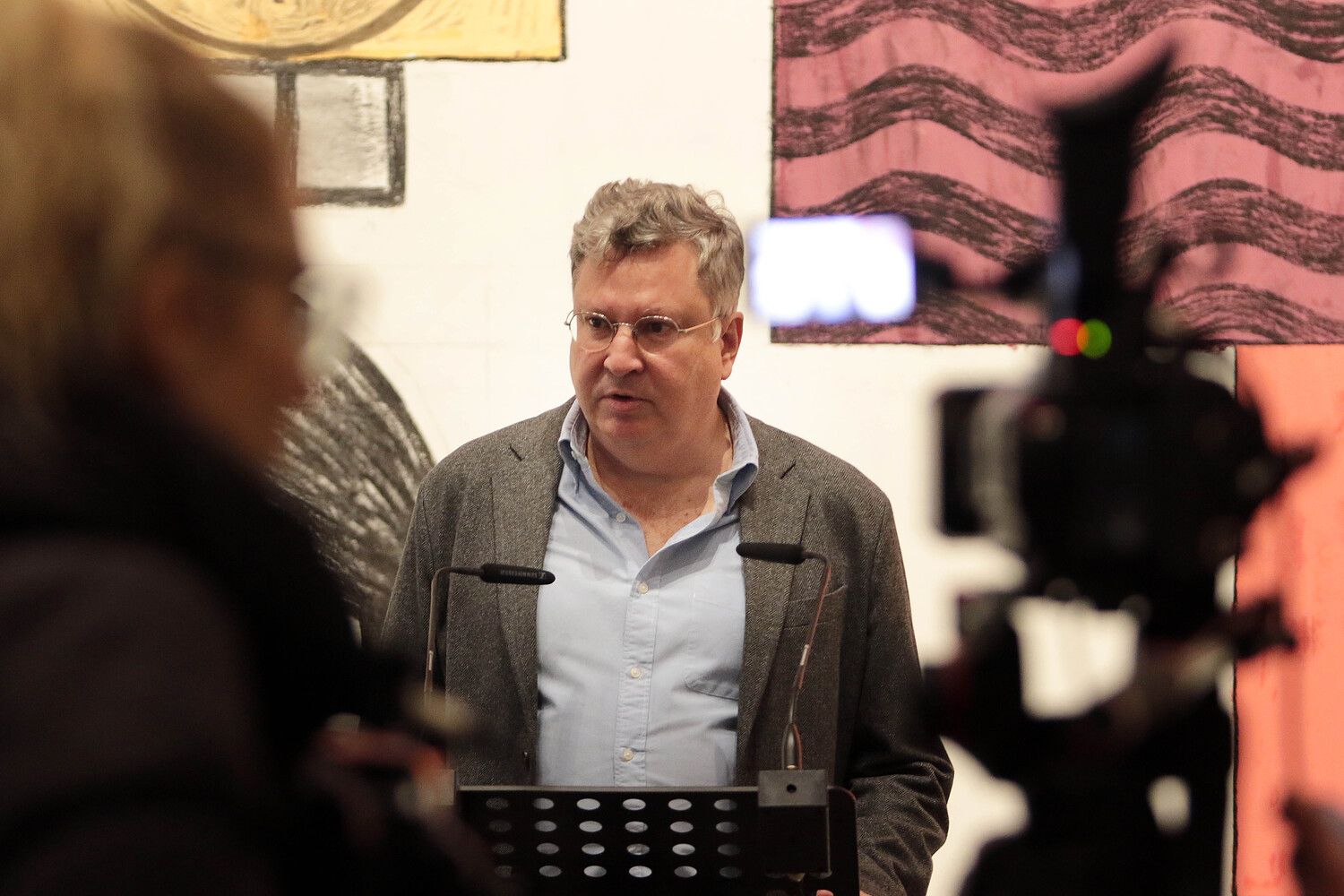 Presentación de la exposición ‘¿No hay nada como el hogar?’ del Musac | Peio García / ICAL