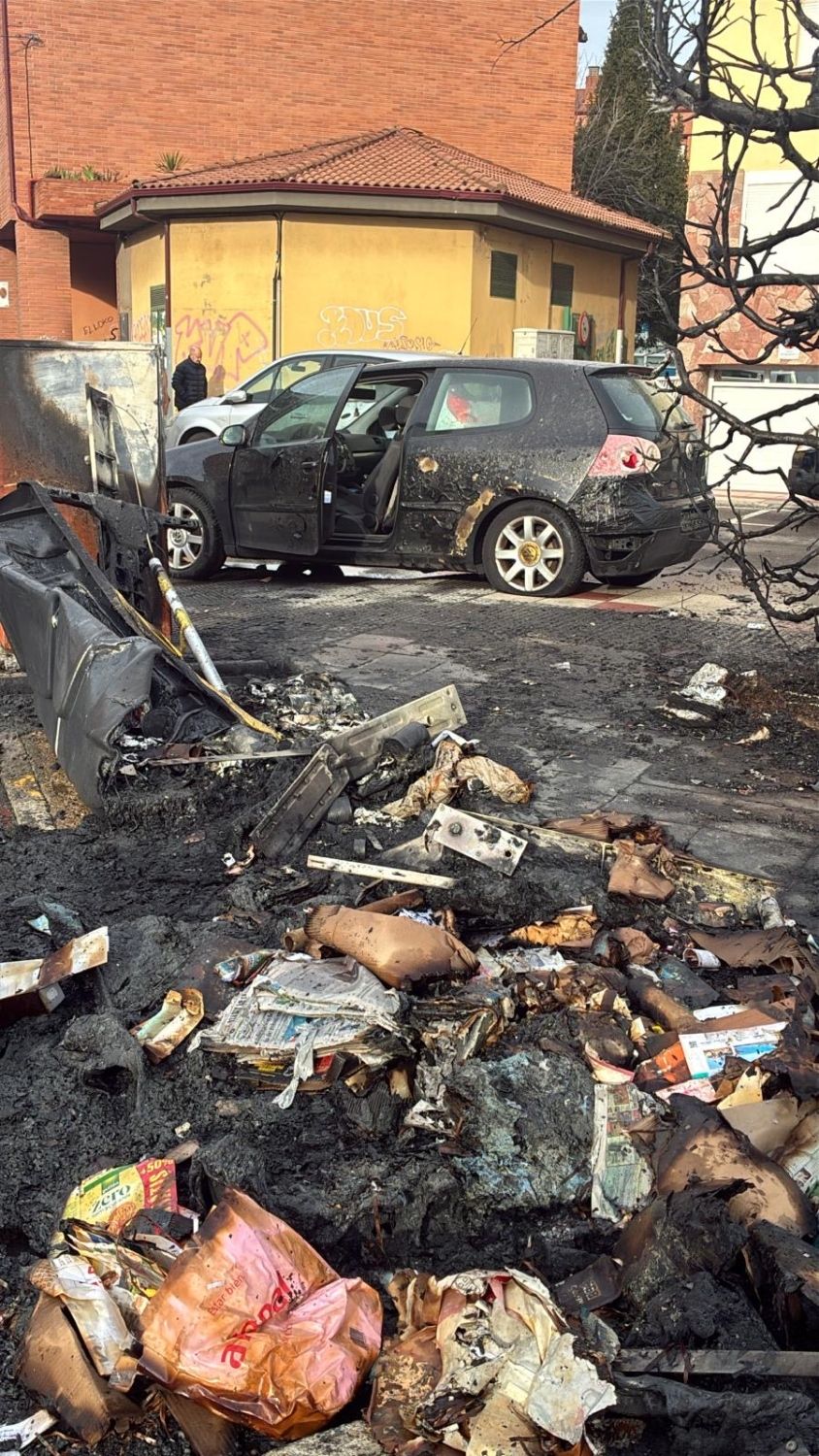 Consecuencias del incendio en Trobajo del Camino Consecuencias del incendio en Trobajo del Camino