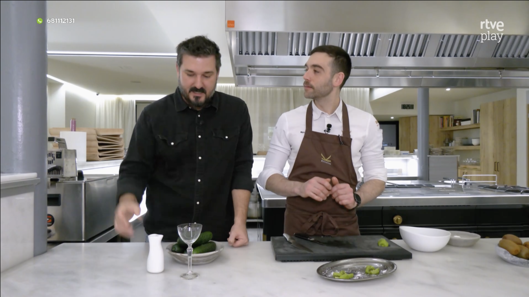 El Restaurante Kamin de León deslumbra en Aquí la Tierra (TVE) con los postres creativos de Mario Gomez | Aqui la Tierra - TVE