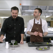 El Restaurante Kamin de León deslumbra en Aquí la Tierra (TVE) con los postres creativos de Mario Gomez | Aqui la Tierra - TVE