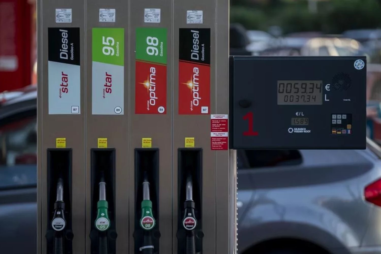 La gasolina sube entre los conductores leoneses mientras el diesel continua a la baja en 2025