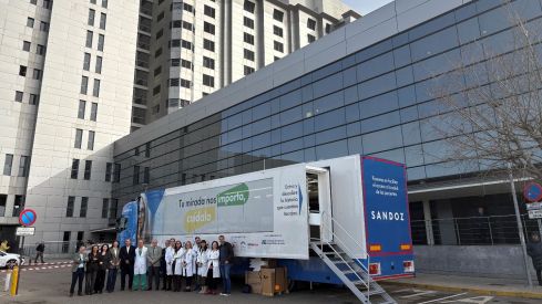 El Hospital de León acoge la campaña 'Tu mirada nos importa, cuídala' para detectar patologías oculares