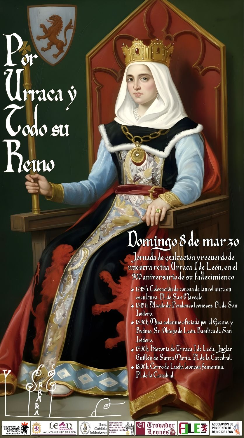 Cartel 'Por Urraca y todo su reino' Cartel 'Por Urraca y todo su reino'