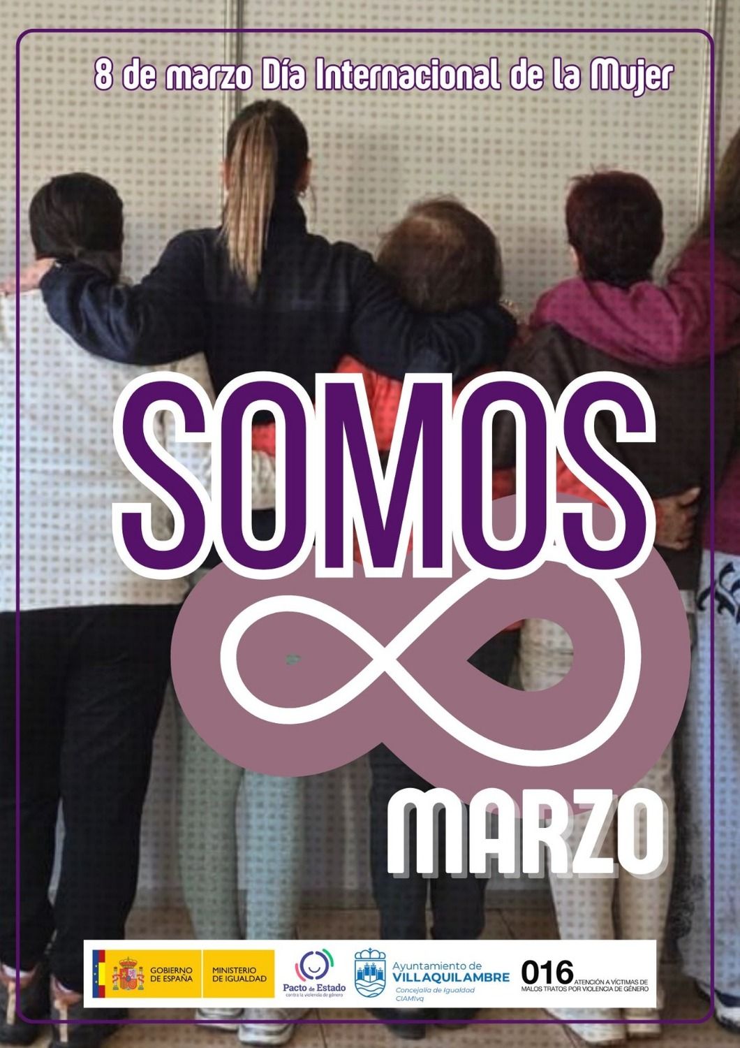 Cartel de los actos 'Somos 8M' de Villaquilambre Cartel de los actos 'Somos 8M' de Villaquilambre