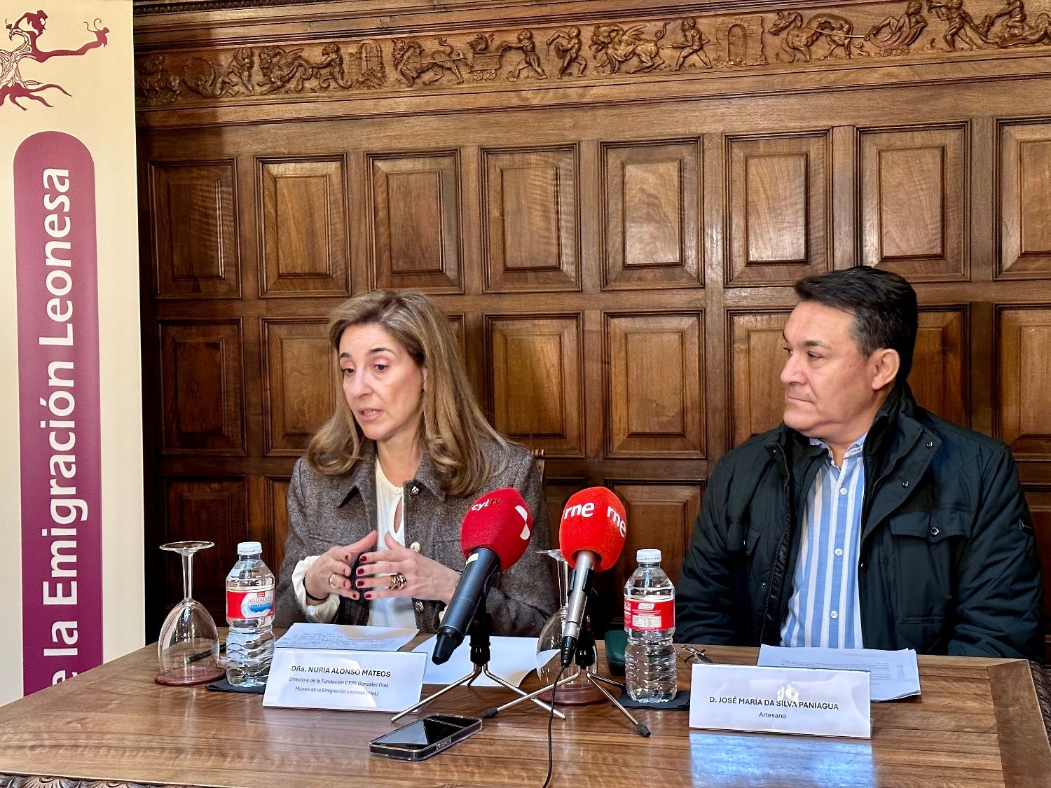 Nuria Alonso y José María da Silva 