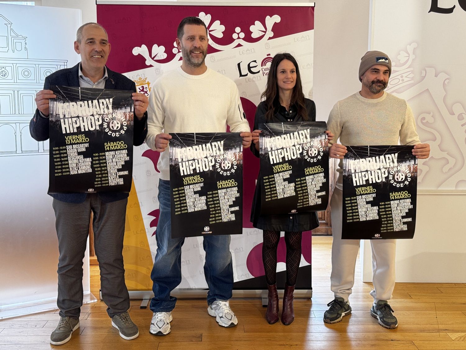 Presentación de la XIX edición del February Hip Hop en León