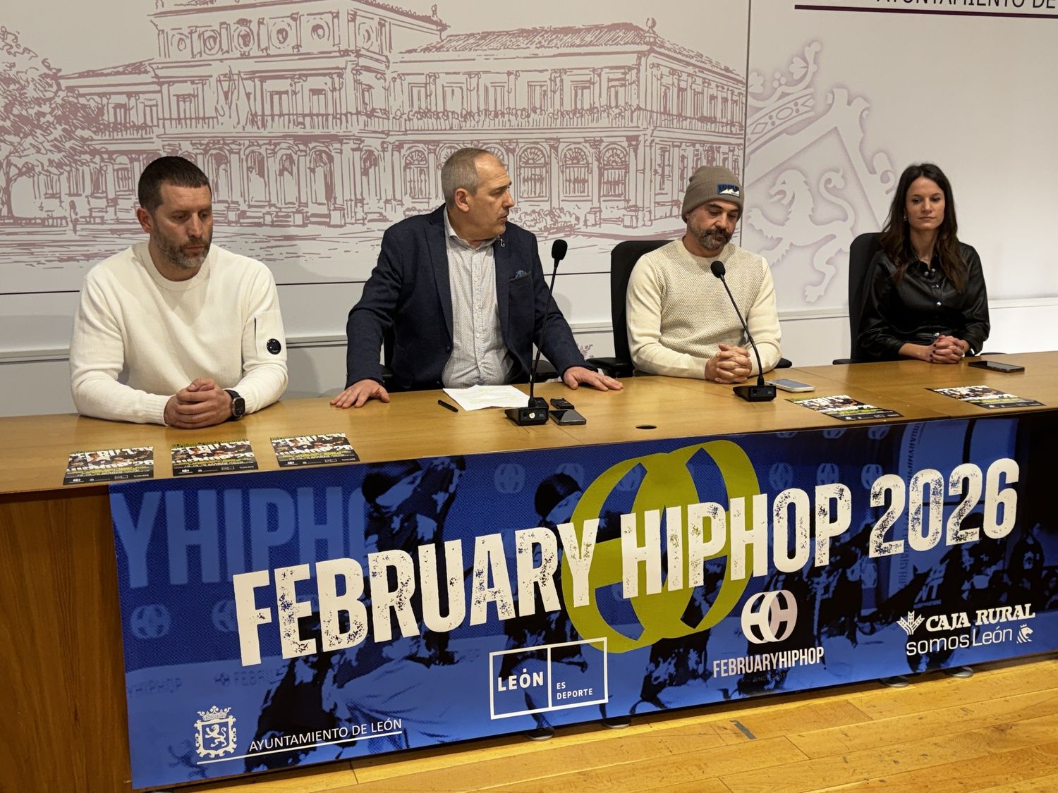 Presentación de la XIX edición del February Hip Hop en León