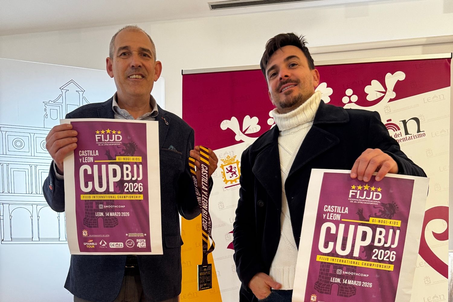 El Polideportivo de Puente Castro se convierte en epicentro del jiu jitsu con la Castilla y León Cup 2026