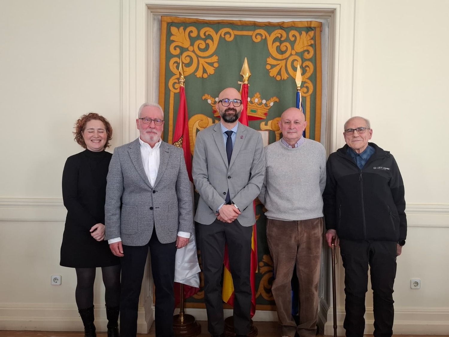 Reunión del Subdelagado del Gobierno con la Asociación Astronómica de León