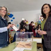 15M | Alicia Gallego (UPL): “Esta noche esperamos celebrar buenos resultados para el leonesismo”