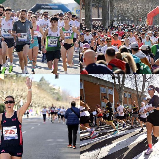 Carlis S. Campillo ICAL. Salida d Media Maratón de León y la Carrera 5K
