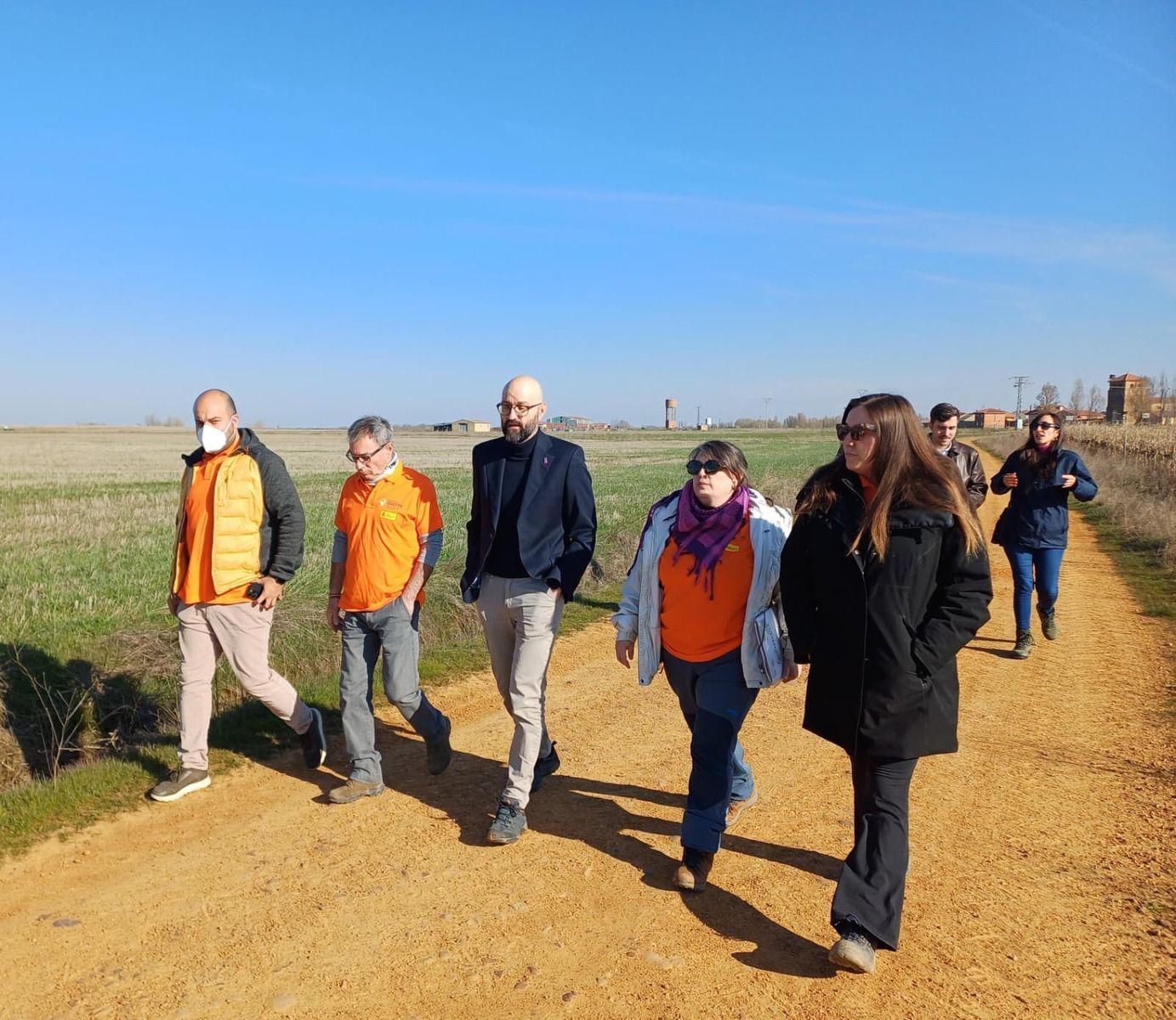 Visita a la explotación agraria EcoCarreCea, ubicada en Calzadilla de los Hermanillos
