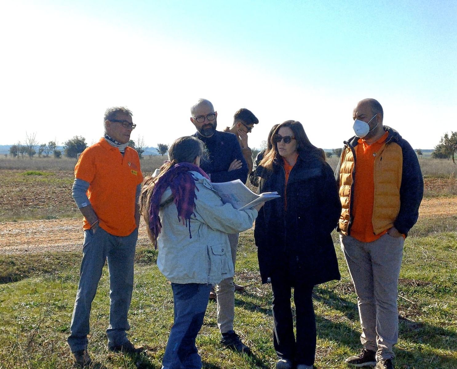 Visita a la explotación agraria EcoCarreCea, ubicada en Calzadilla de los Hermanillos