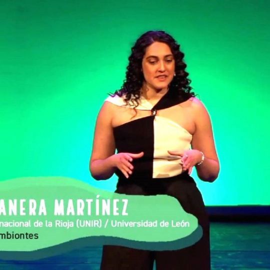 La profesora Sarah Panera lleva a la ULE a la final del concurso de monólogos científicos ‘Solo de Ciencia’ La profesora Sarah Panera lleva a la ULE a la final del concurso de monólogos científicos ‘Solo de Ciencia’