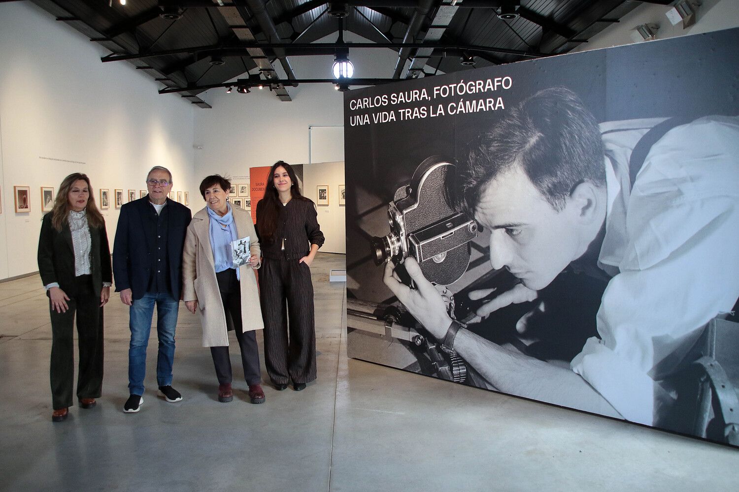 Una vida en imágenes: Carlos Saura protagoniza la nueva propuesta expositiva en el Palacín de León | Peio García / ICAL Una vida en imágenes: Carlos Saura protagoniza la nueva propuesta expositiva en el Palacín de León | Peio García / ICAL
