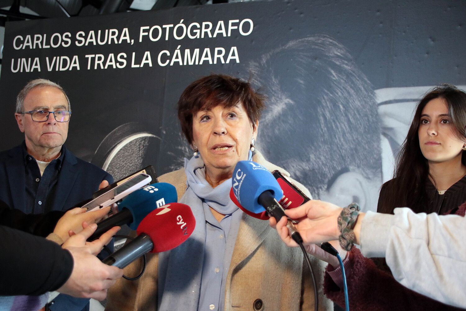 Inauguración de la exposición de Carlos Saura ‘Una vida tras la cámara’ | Peio García / ICAL Inauguración de la exposición de Carlos Saura ‘Una vida tras la cámara’ | Peio García / ICAL