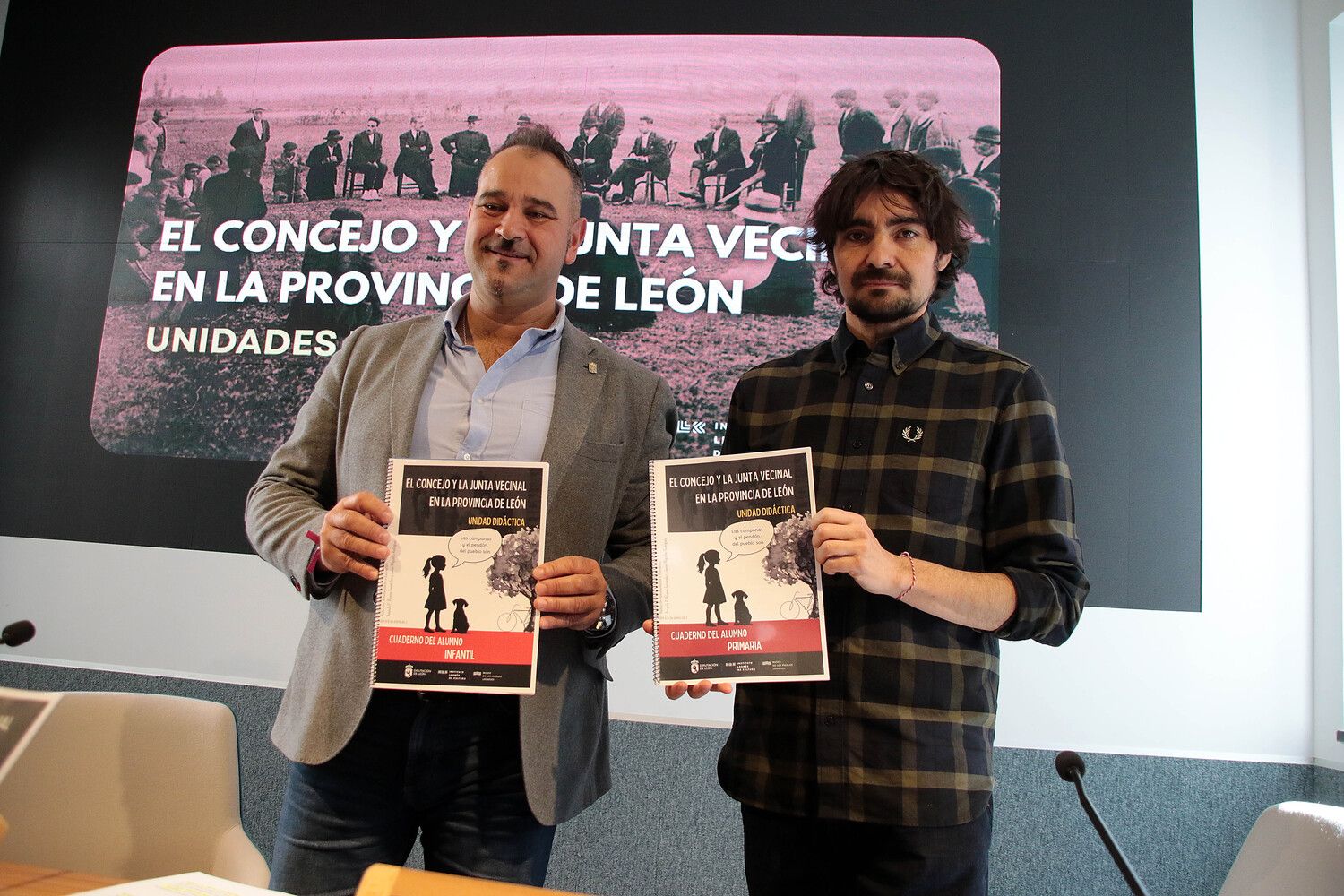 Los concejos y las junta vecinales llegan a las aulas de León con las nuevas unidades didácticas del ILC