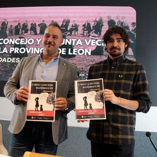 Los concejos y las junta vecinales llegan a las aulas de León con las nuevas unidades didácticas del ILC | Peio García / ICAL