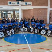 San Andrés del Rabanedo acoge a la Selección Española de Balonmano en silla de ruedas en su preparación internacional