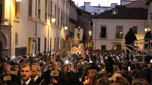 'La Morenica' marca el inicio a la Semana Santa de León | José Martín
