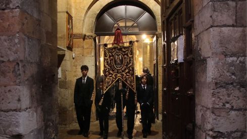 'La Morenica' marca el inicio a la Semana Santa de León | Peio García / ICAL