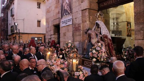 'La Morenica' marca el inicio a la Semana Santa de León | Peio García / ICAL