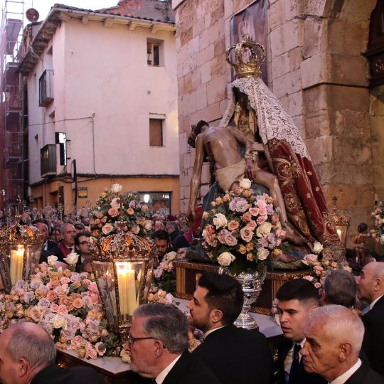 'La Morenica' marca el inicio a la Semana Santa de León | Peio García / ICAL 'La Morenica' marca el inicio a la Semana Santa de León | Peio García / ICAL