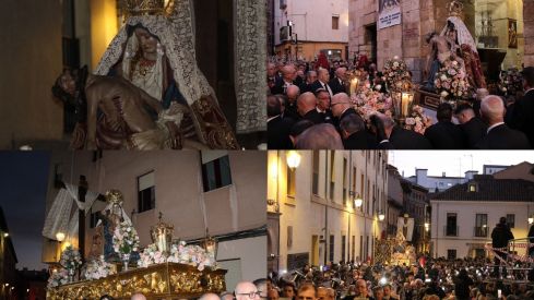 'La Morenica' marca el inicio a la Semana Santa de León 'La Morenica' marca el inicio a la Semana Santa de León