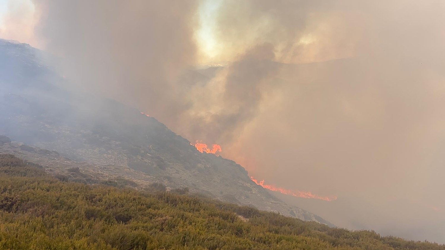 Incendio Silván | Foto: Brif Tabuyo Incendio Silván | Foto: Brif Tabuyo
