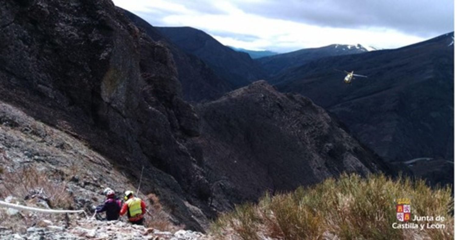 Rescate de los escaladores Rescate de los escaladores