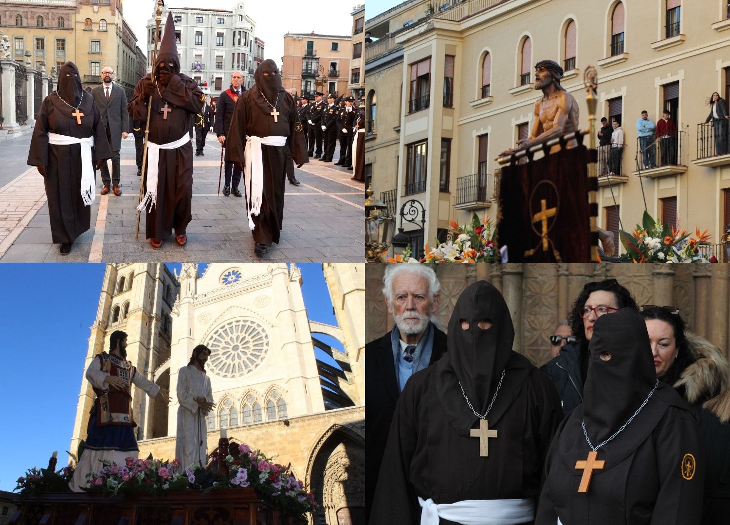 Doble liberación en León: la Procesión del Perdón concede un indulto y una libertad condicional