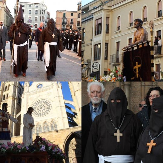 Doble liberación en León: la Procesión del Perdón concede un indulto y una libertad condicional