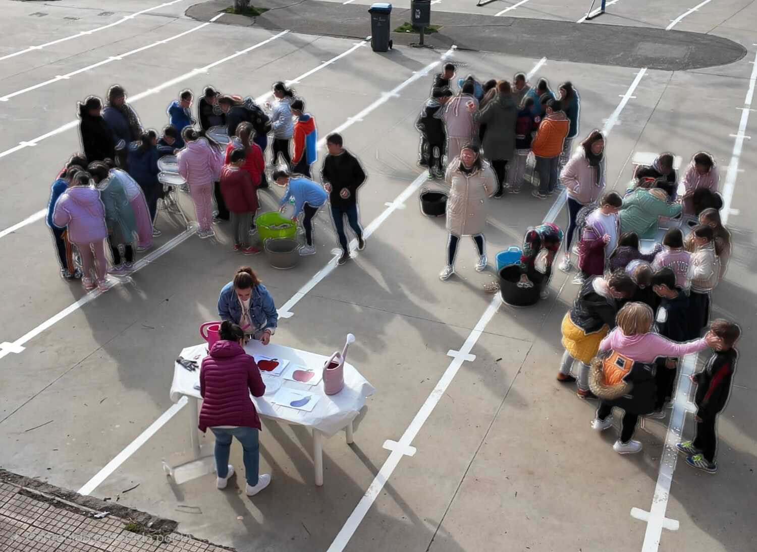 Del colegio al huerto: El Gadañón enseña a cuidar plantas en colaboración con la Fundación Presta Ayuda