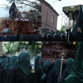 Las 'Marías' llenan las calles de León haciendo frente al bullicio de Jueves Santo | José Martín
