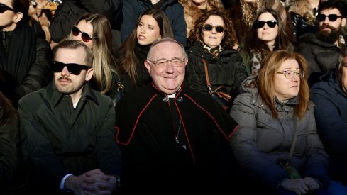 Más de 4.000 papones arropan el Encuentro en la Plaza Mayor de León | Carlos S. Campillo / ICAL Más de 4.000 papones arropan el Encuentro en la Plaza Mayor de León | Carlos S. Campillo / ICAL
