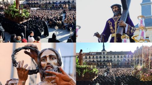 Más de 4.000 papones arropan el Encuentro en la Plaza Mayor de León | Carlos S. Campillo / ICAL